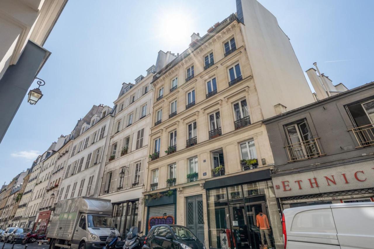 Studio In The Marais District - Paris - Welkeysアパートメント エクステリア 写真